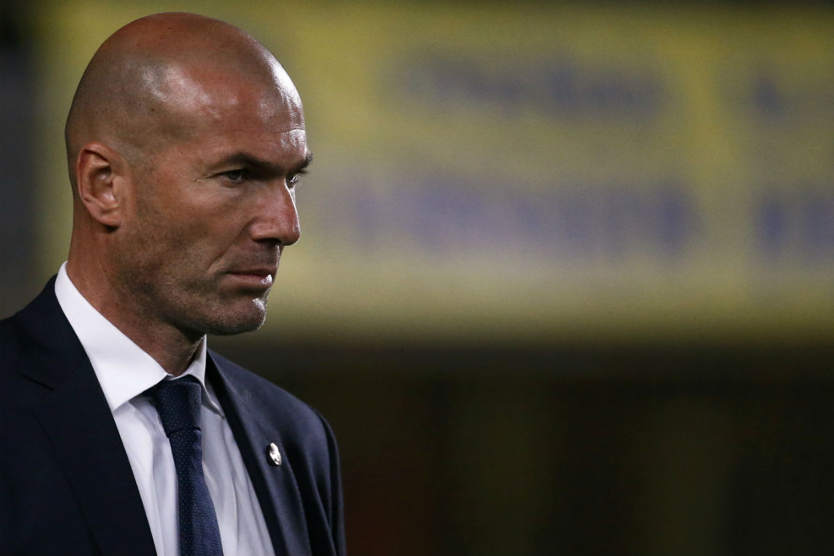 Zidane, banquillo, Las Palmas, Real Madrid