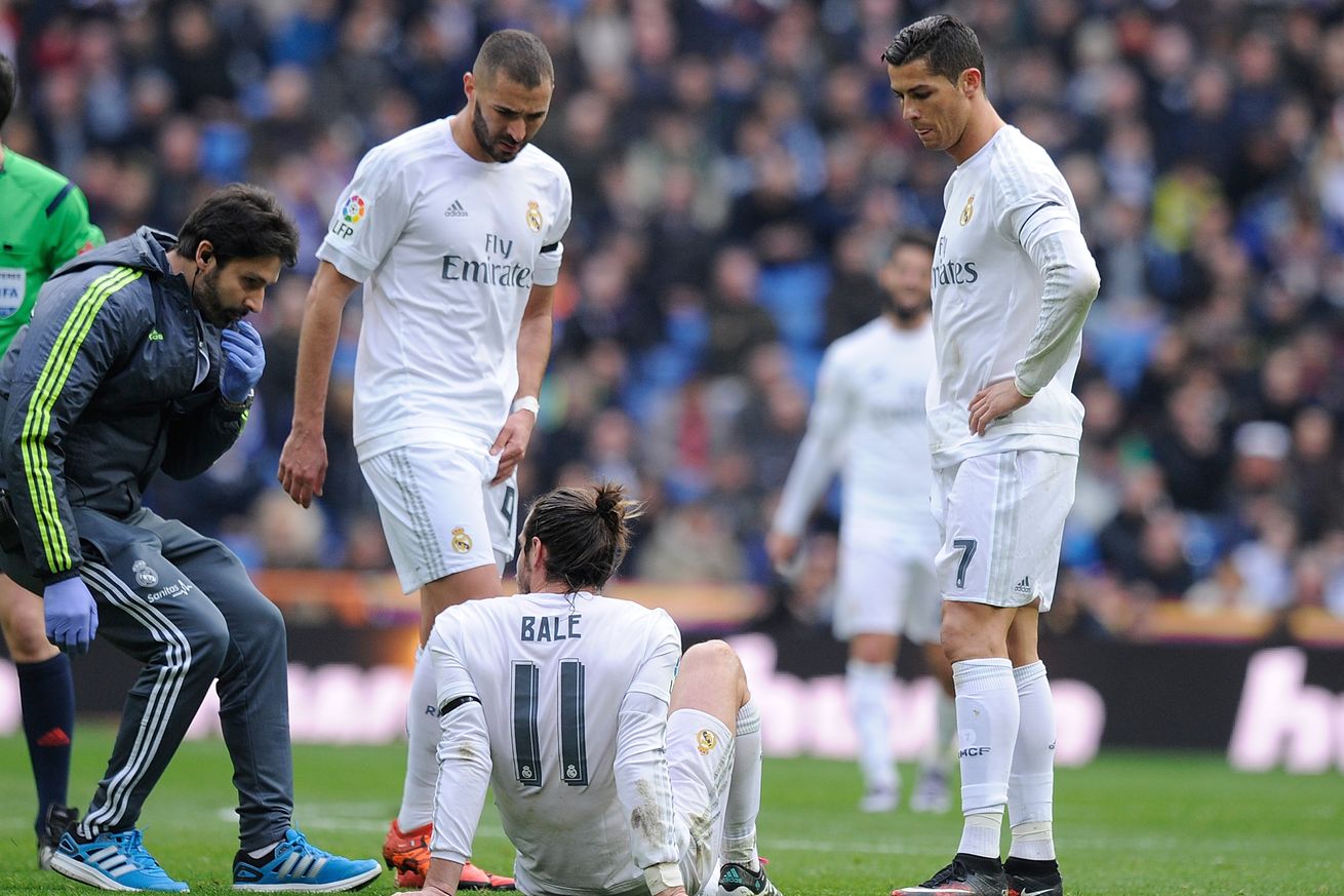 BBC, Real Madrid, lesión Bale