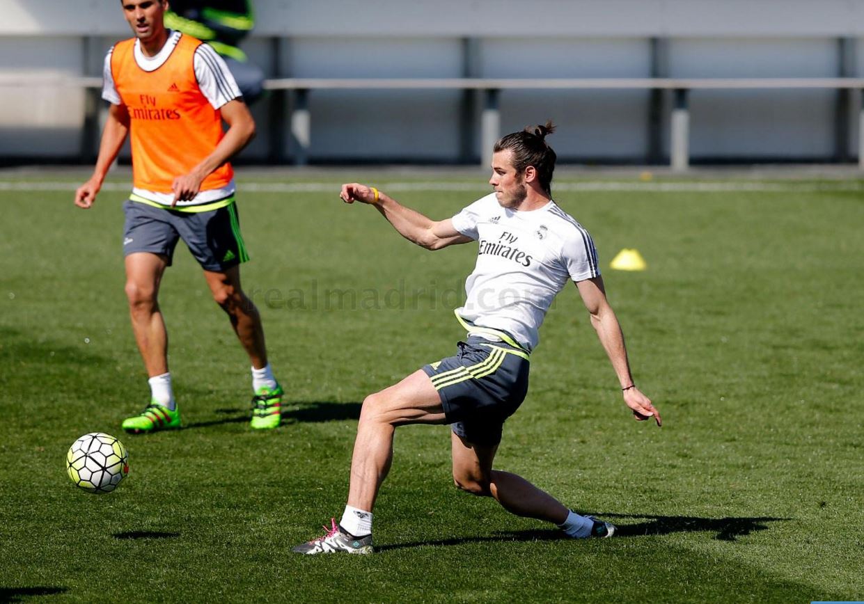 Bale, entrenamiento, Real Madrid