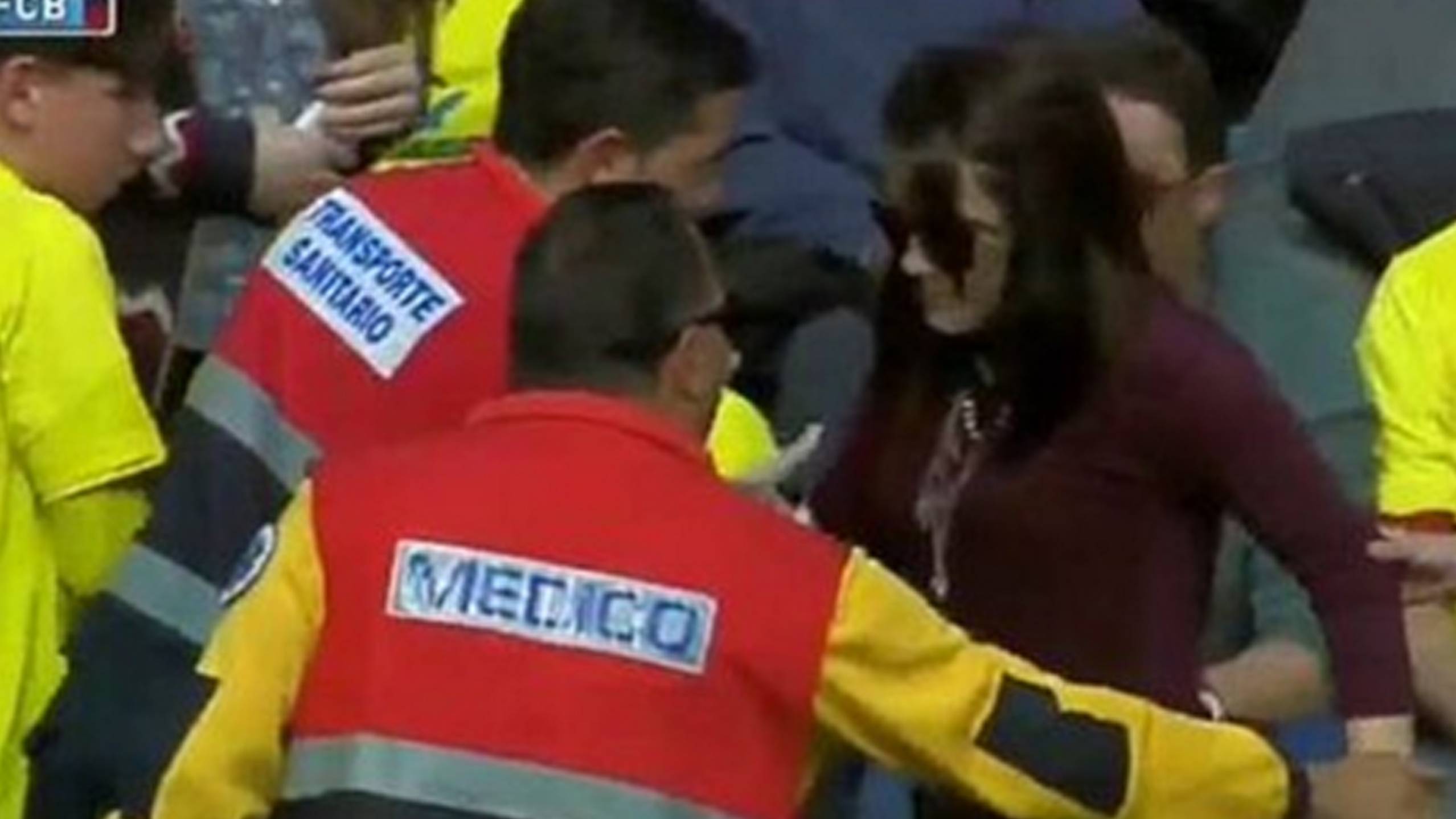 Raquel, la madridista a la que Messi le rompió un brazo de un pelotazo