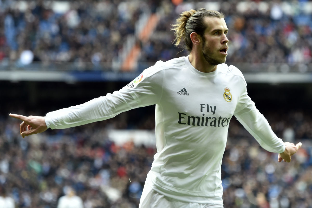Bale celebra gol contra el Celta