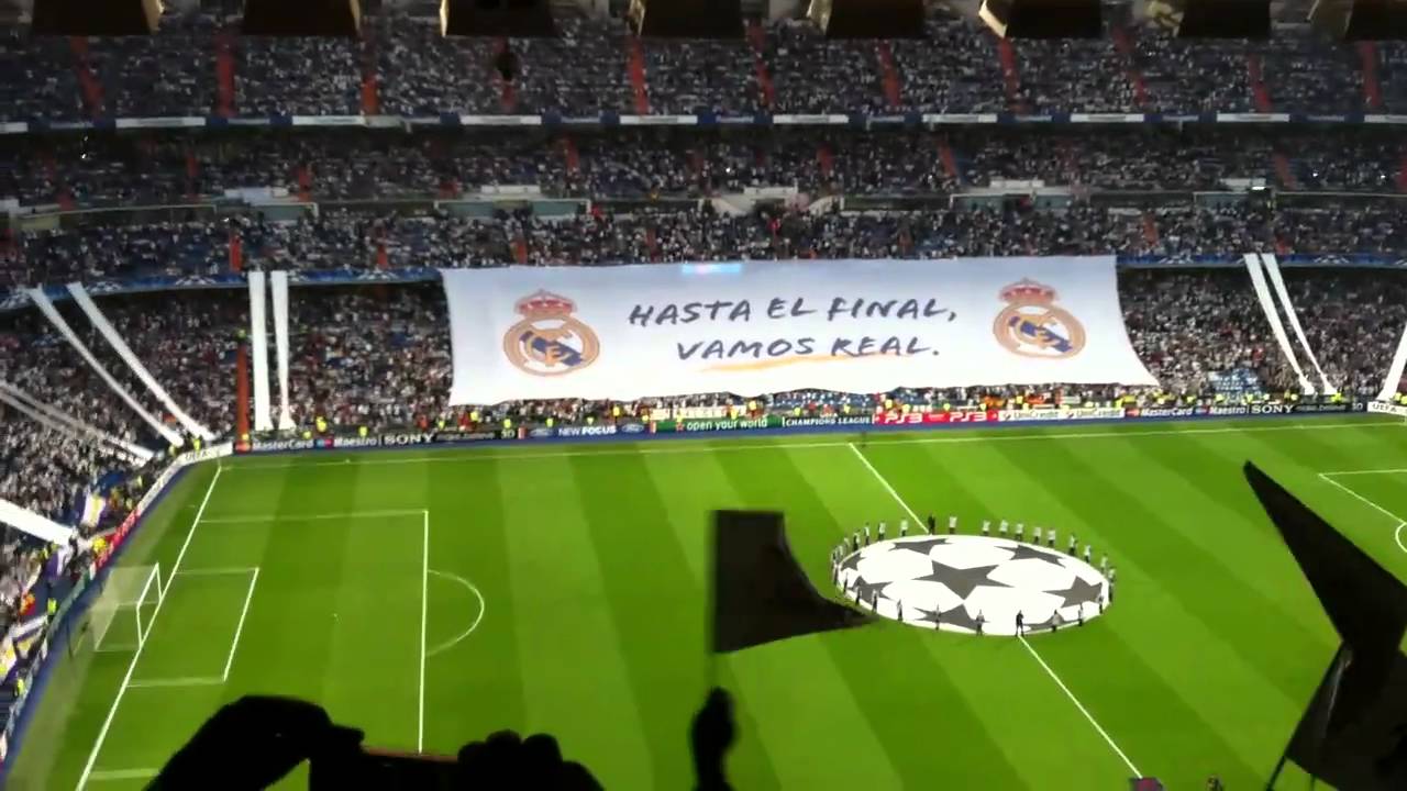 Real Madrid, afición, estadio Santiago Bernabéu