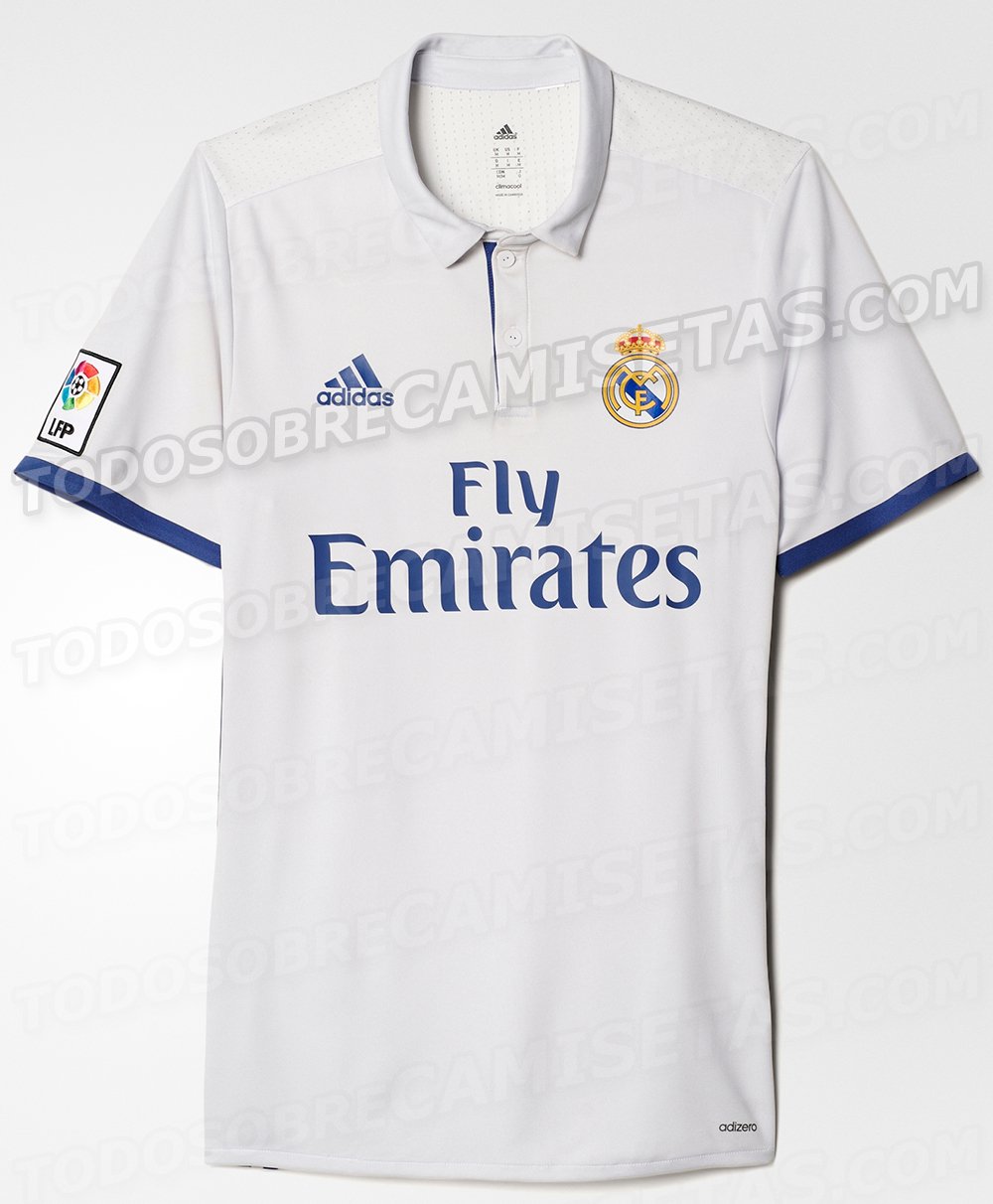 Nueva camiseta del Real Madrid
