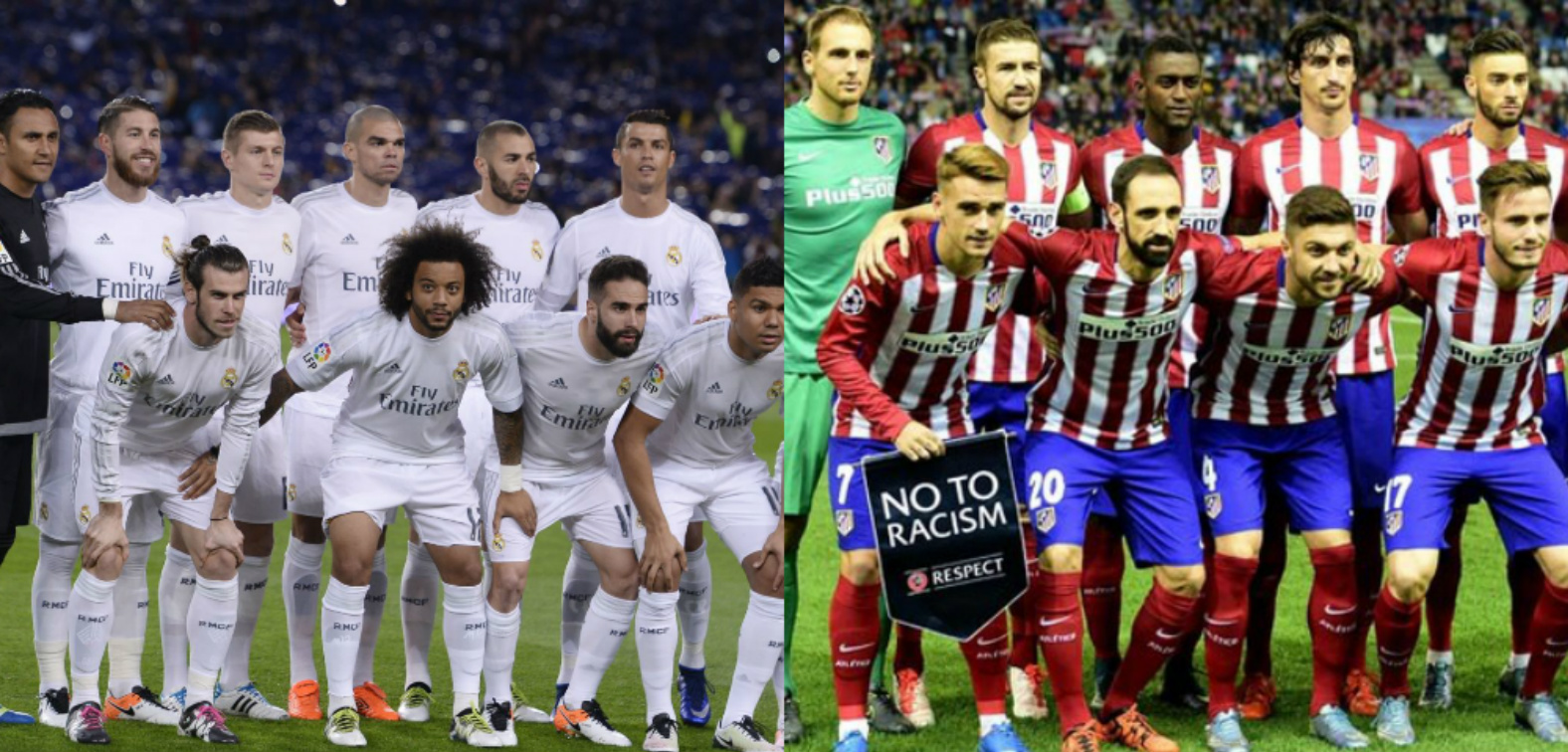Real Madrid y Atlético de Madrid