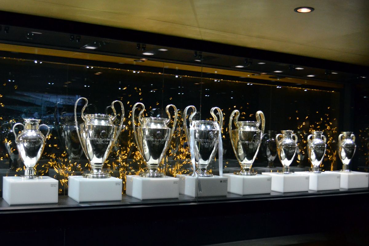 Diez Copas de Europa en el museo del Bernabéu