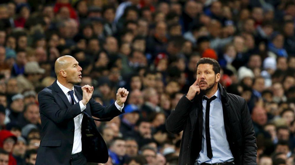 Zidane y Simeone