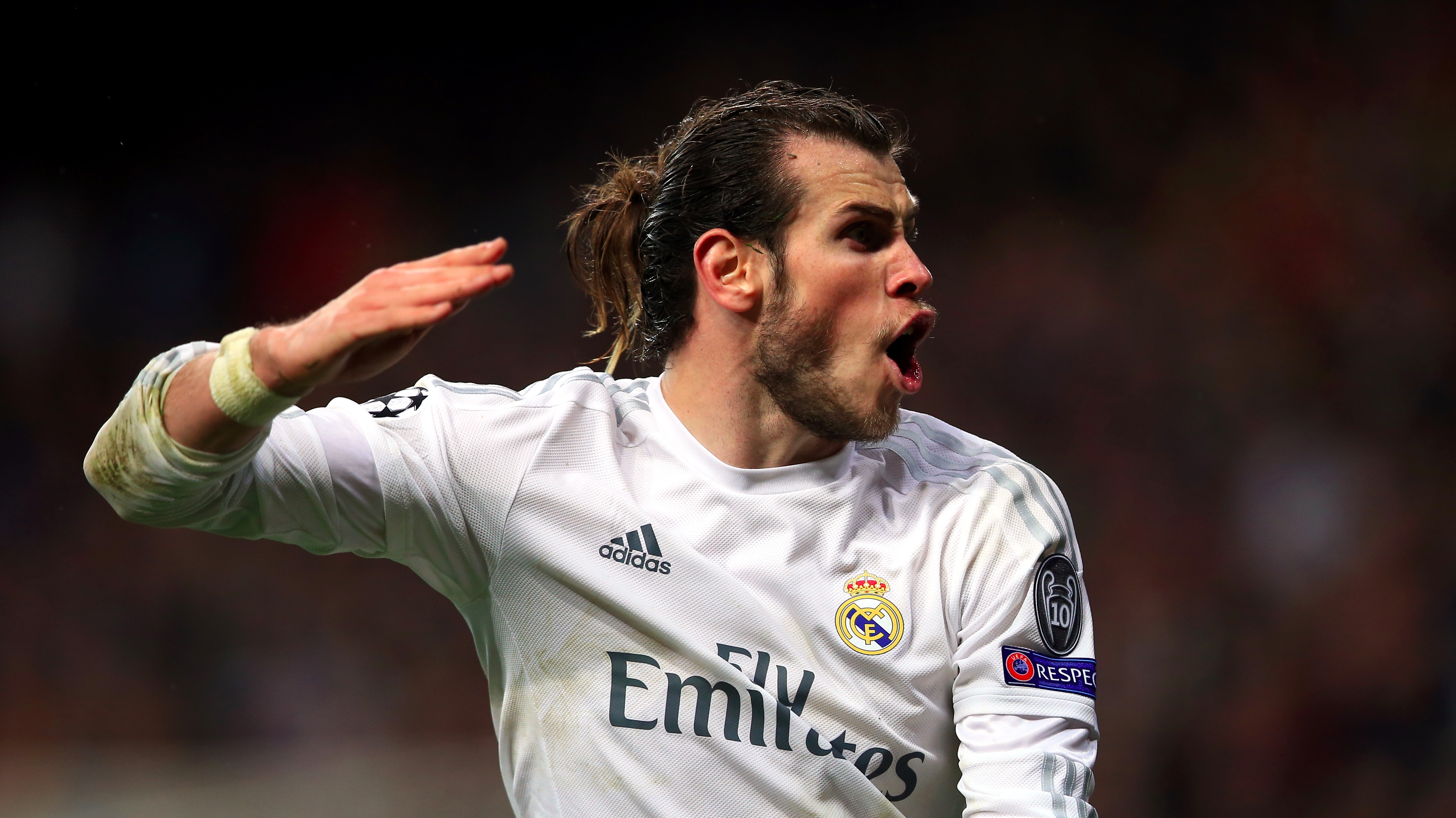 Bale celebra un gol
