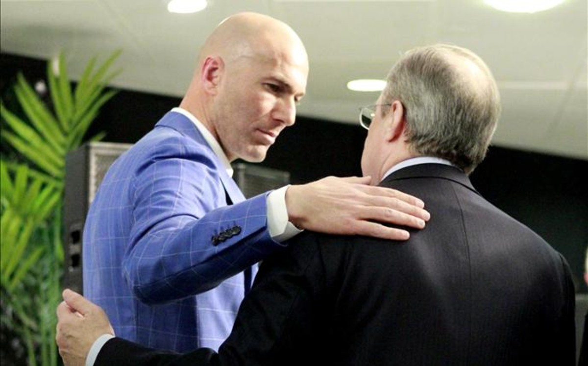 Zinedine Zidane, Florentino Pérez