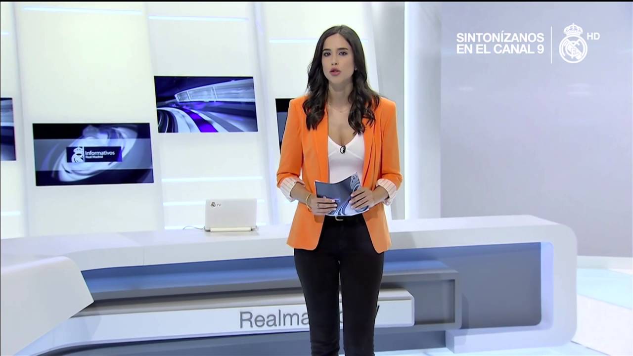 Presentadora Realmadrid TV