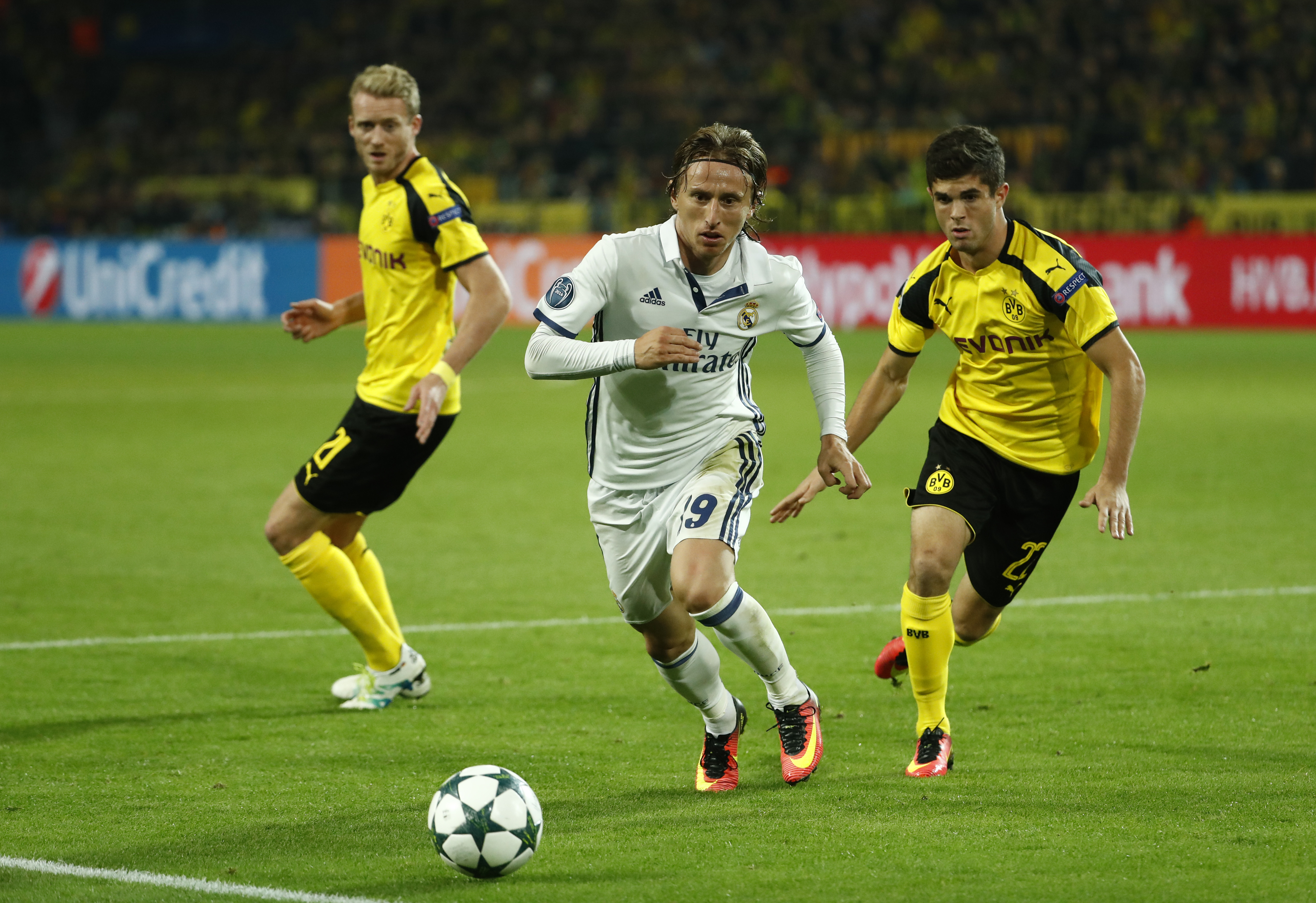Modric, Borussia Dortmund, Real Madrid
