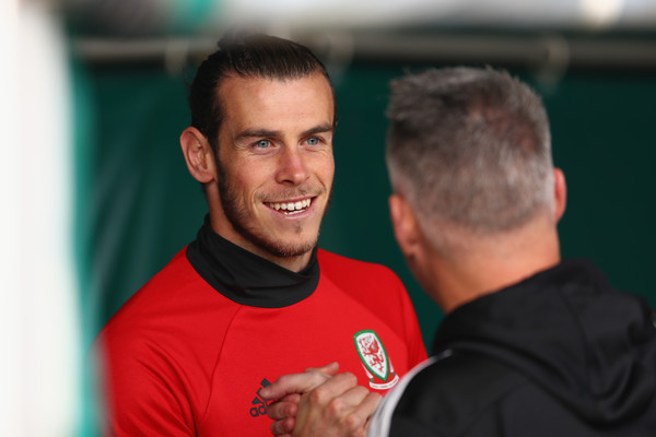 Bale en la concentración de la selección de Gales