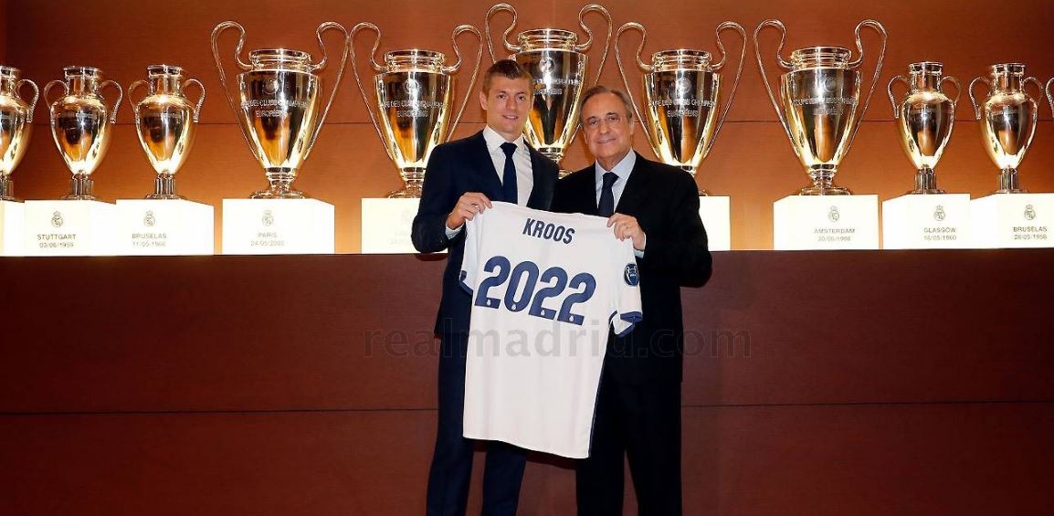 Toni Kroos, renovación, Real Madrid