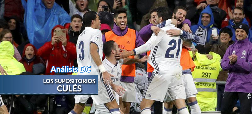 El Real Madrid celebró así el gol de Morata al Athletic