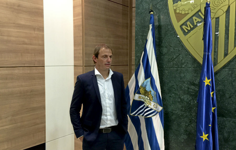 El Director Deportivo del Málaga, Francesc Arnau