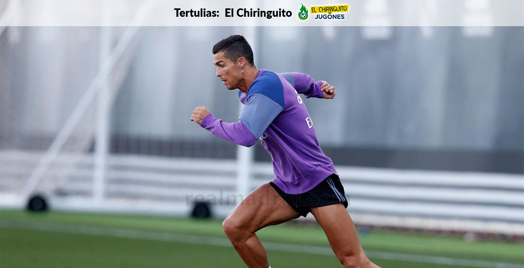 Cristiano Ronaldo, entrenamiento, El Chiringuito