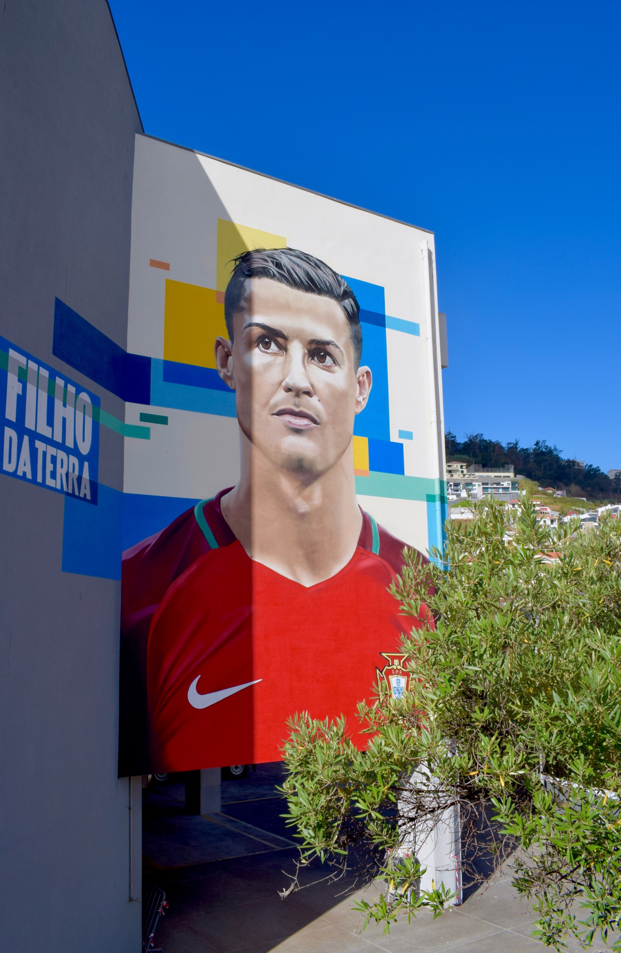 Mural de Cristiano Ronaldo