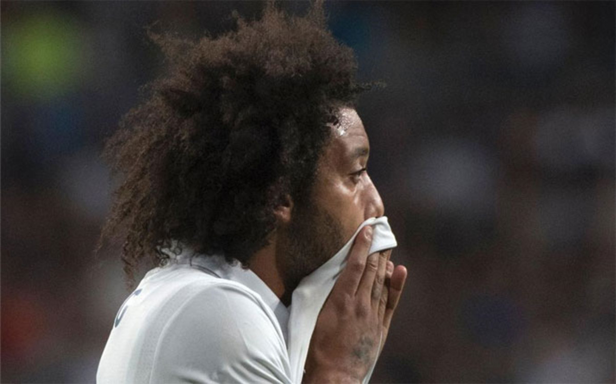 Marcelo, Real Madrid, lesión