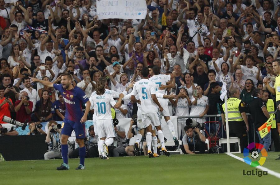 Gol de Asensio al Barça en la Supercopa