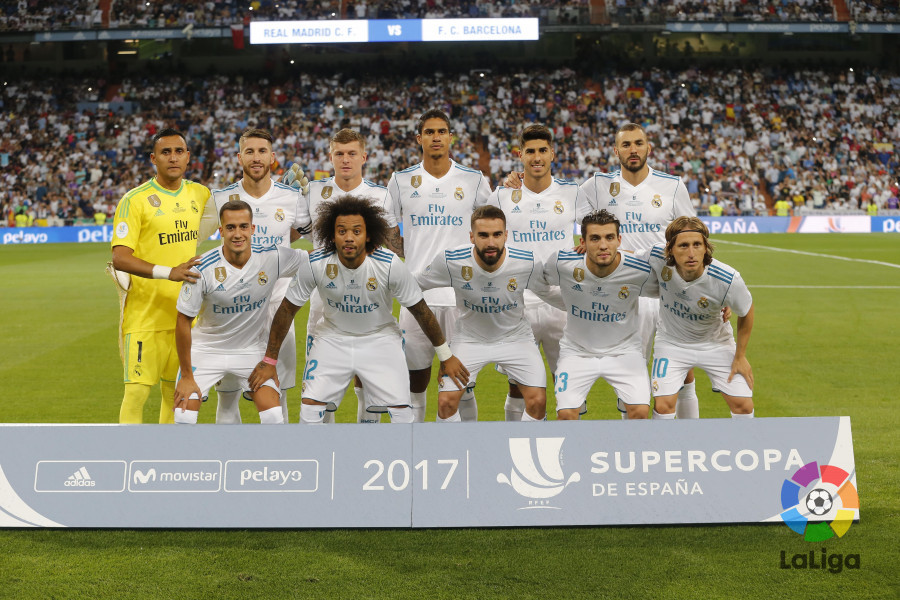 11 del Real Madrid en la Supercopa