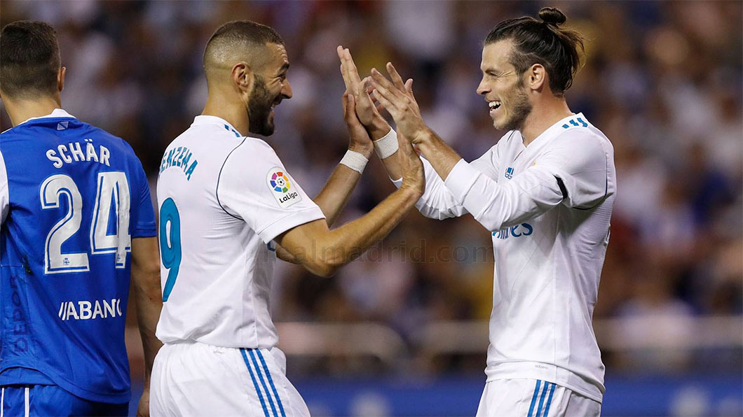 Deportivo, Real Madrid, Liga, Karim Benzema, Gareth Bale