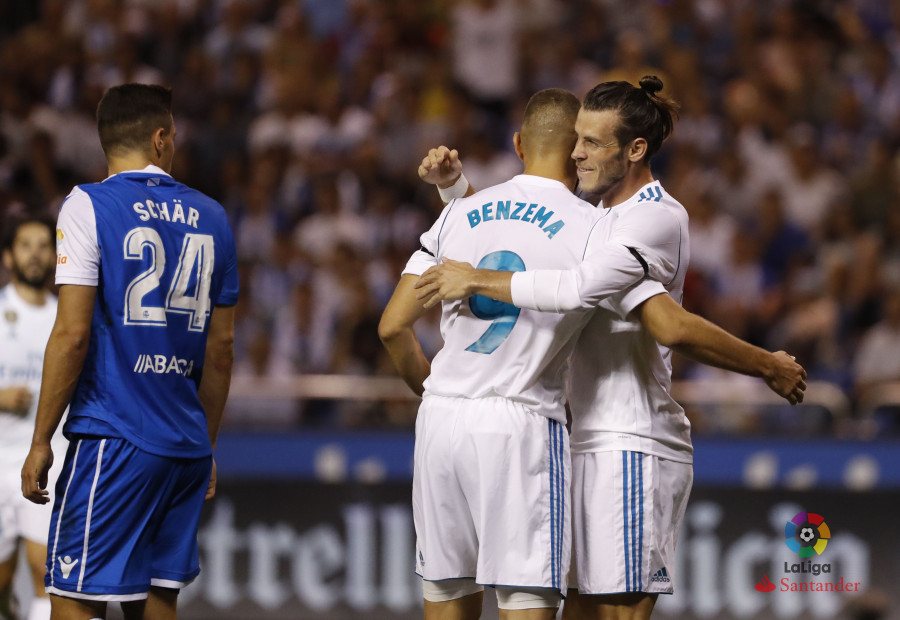 Gol de Bale contra el Deportivo de La Coruña