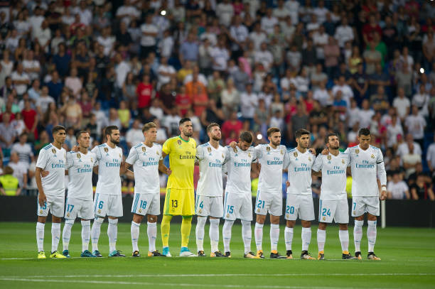 Real Madrid, Minuto silencio