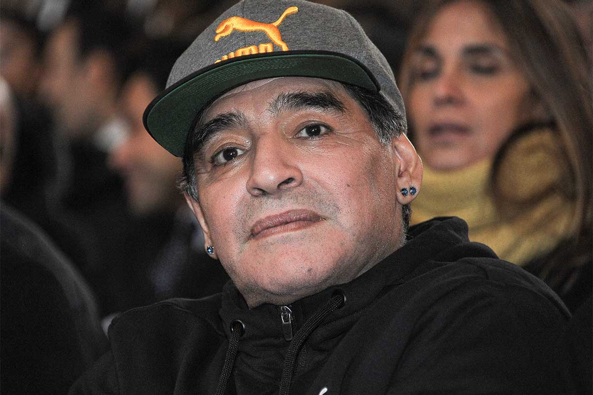 Maradona en Madrid