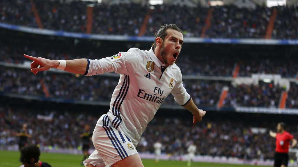 Bale celebró así su gol al Espanyol