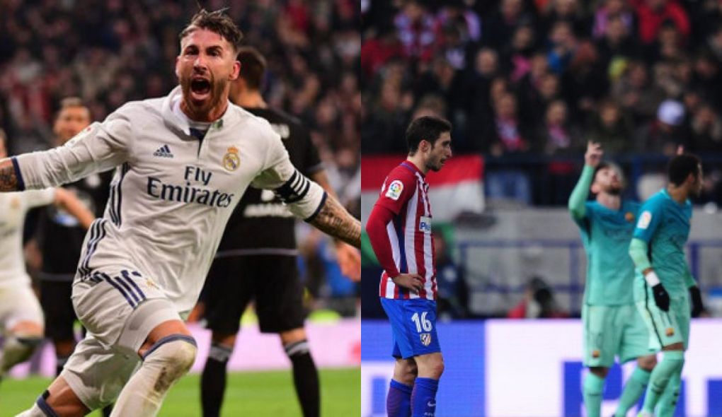 Gol de Ramos y gol de Messi