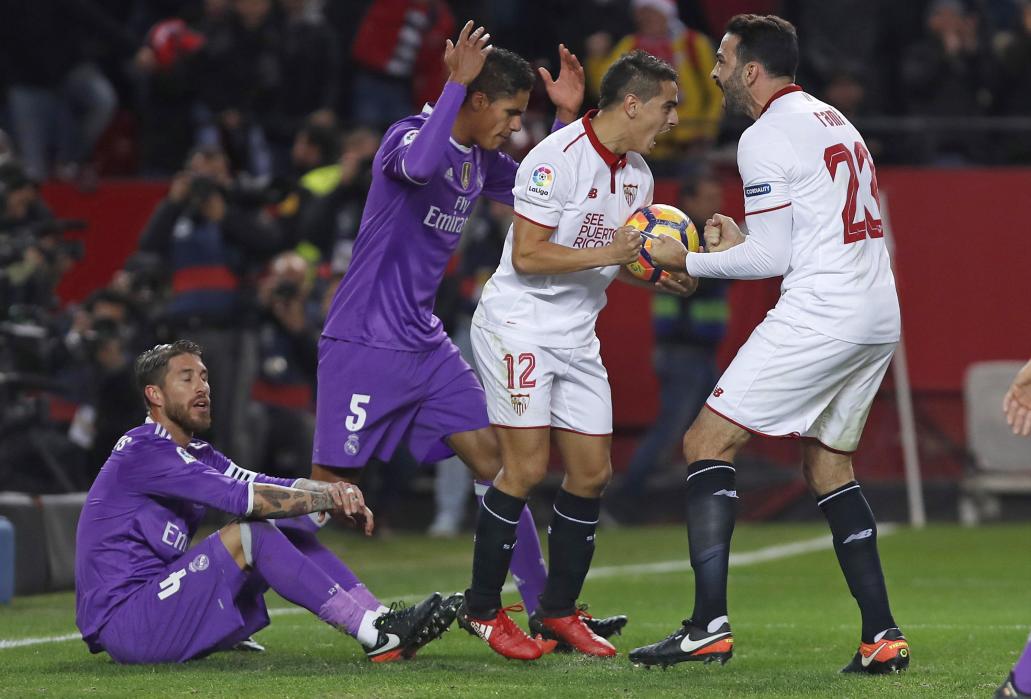Ramos tras su gol en propia