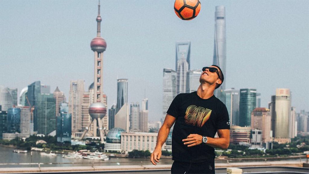 Cristiano Ronaldo, China
