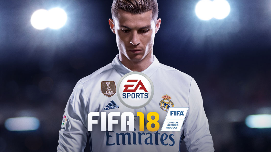 Cristiano Ronaldo, Portada, FIFA18, videojuego