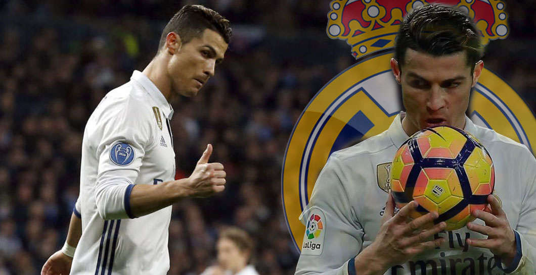 Cristiano Ronaldo montaje Real Madrid