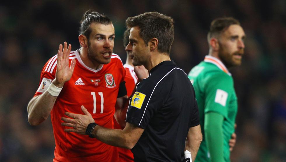 Bale en un lance del Irlanda-Gales del viernes