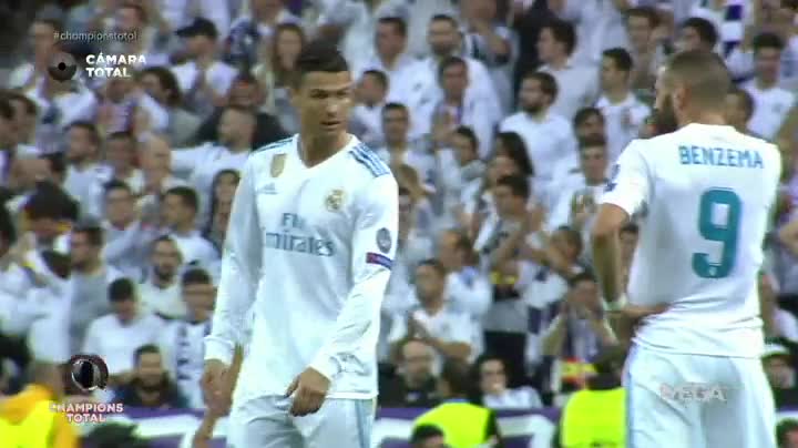 Cristiano Ronaldo, Benzema, fuera de juego