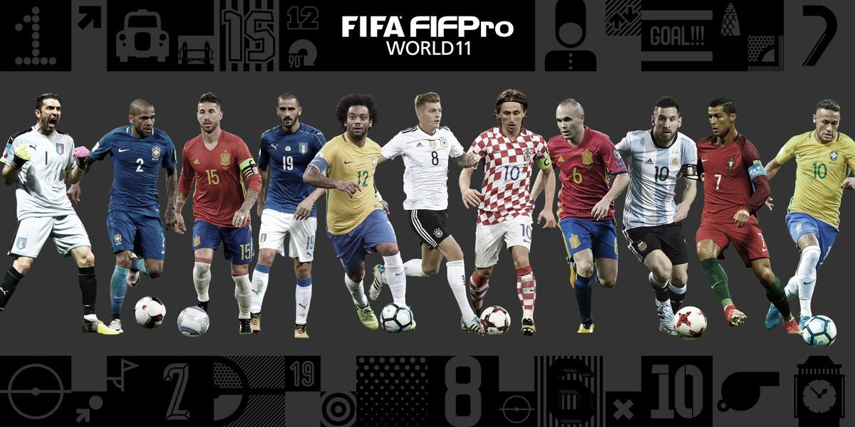 El once ideal de la FIFA