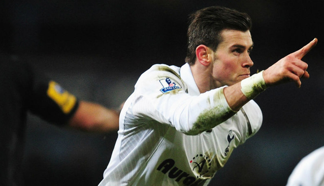 Gareth Bale en su etapa en el Tottenham
