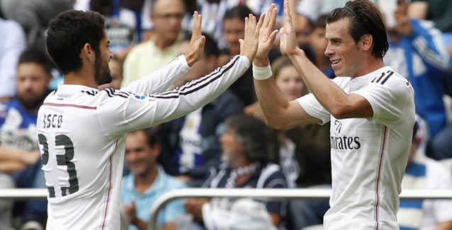 Gareth Bale e Isco Alarcón
