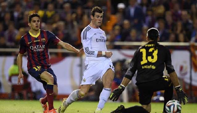 Bale en la final de Copa 