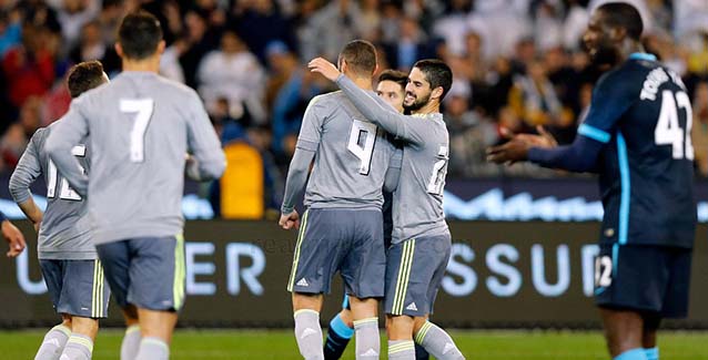 El Real Madrid estrenó su equipación gris ante el Manchester City