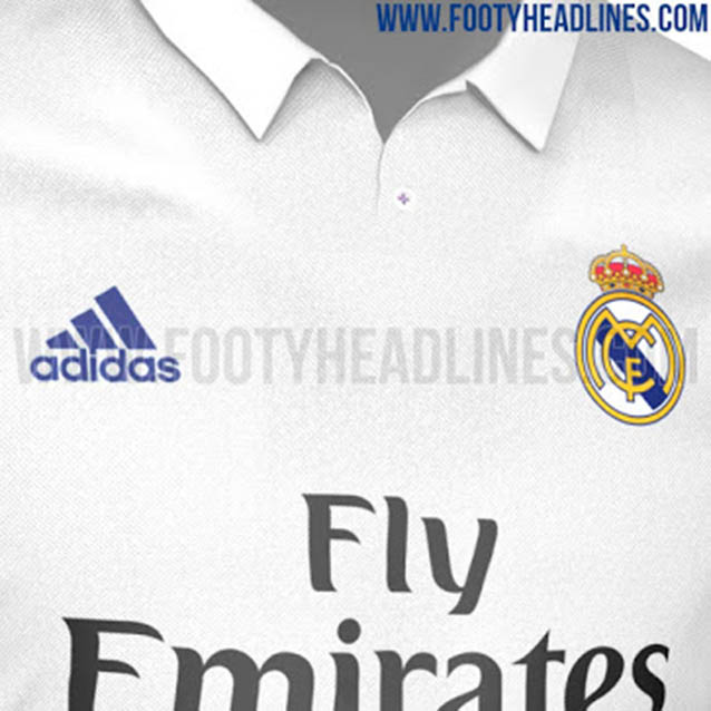 Posible diseño de la primera equipación del Real Madrid 2016/17