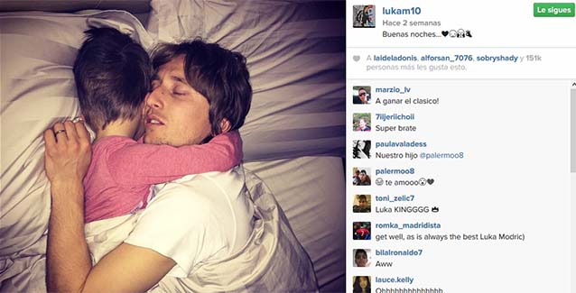 Instagram de Luka Modric