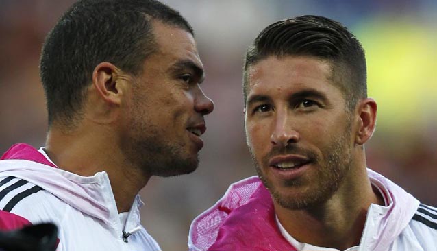 Pepe y Sergio Ramos