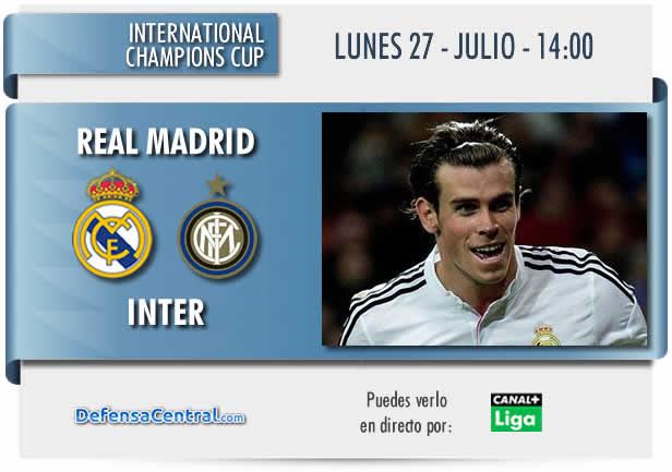 Descubre dónde podrás ver por televisión el Real Madrid - Inter de Milán