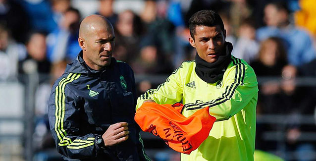 Zidane y Cristiano Ronaldo