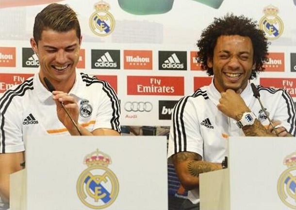 Cristiano Ronaldo y Marcelo