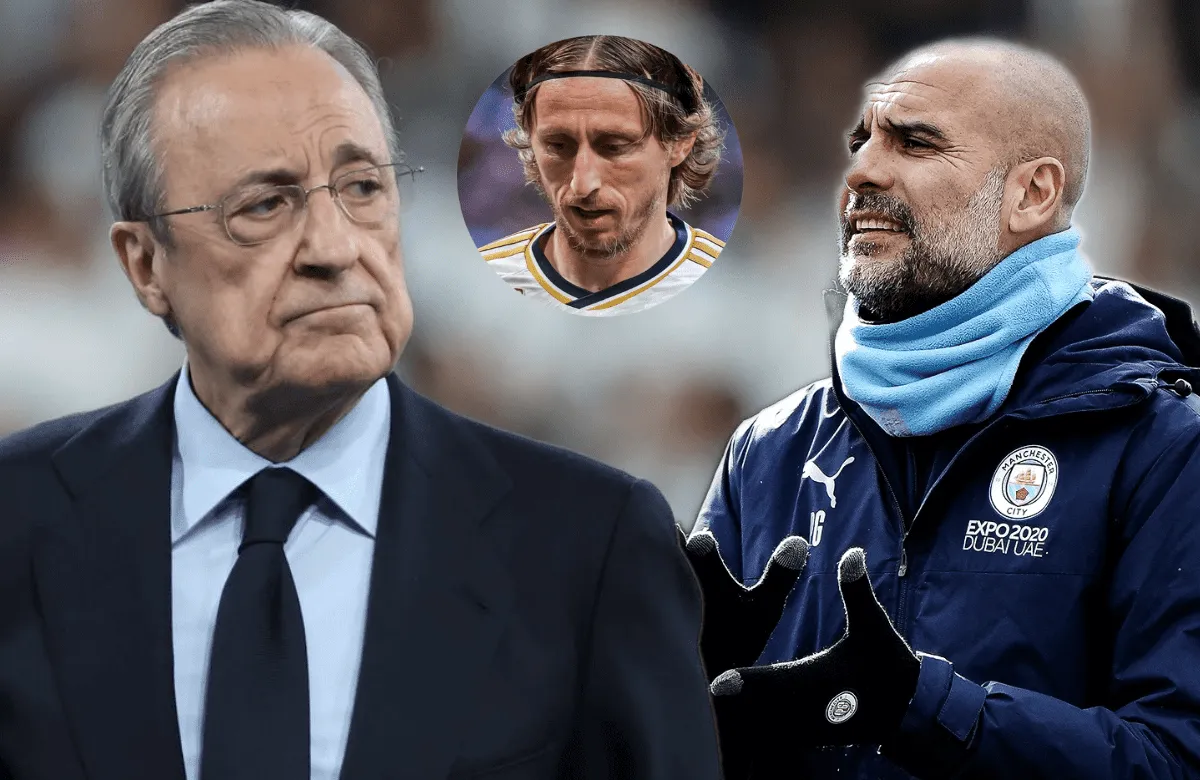 Guardiola se disputa con Florentino Pérez el reemplazo de Luka Modric