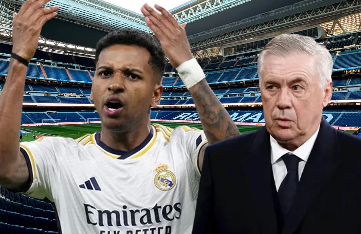 Ancelotti ya piensa en el cambio de Rodrygo: en el Madrid se lo han pedido