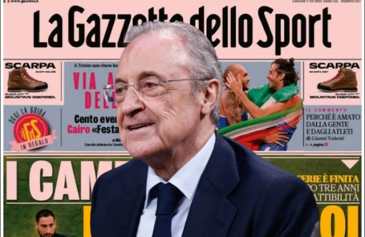 La Gazzetta lo da como oficial: Florentino ya tiene nuevo fichaje para el Madrid