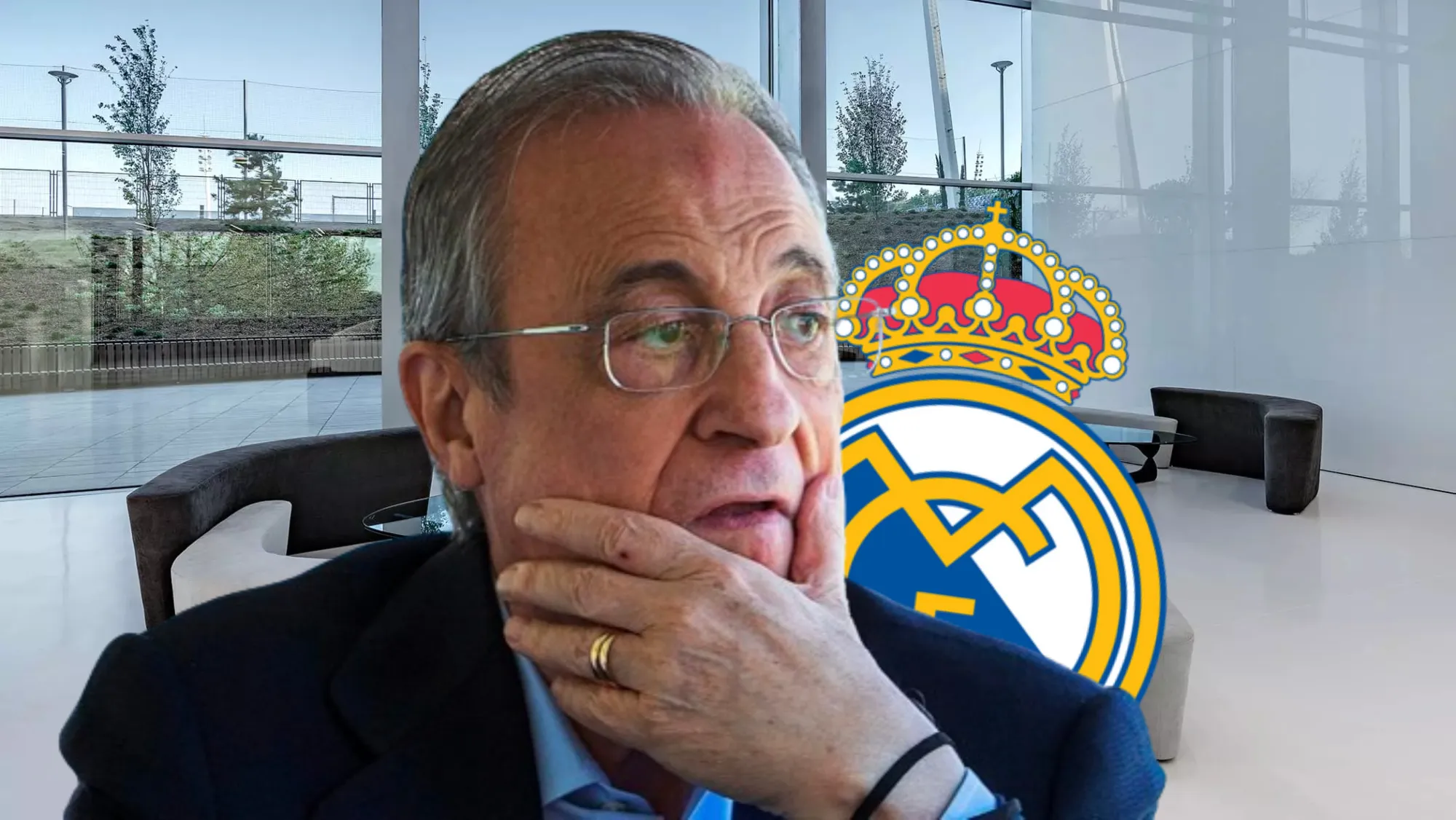 El presidente del Real Madrid
